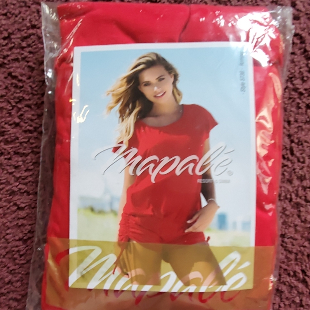 Red romper